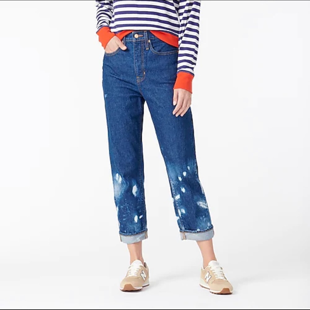 NWT slouchy boyfriend jean in Outlaw wash Size 28